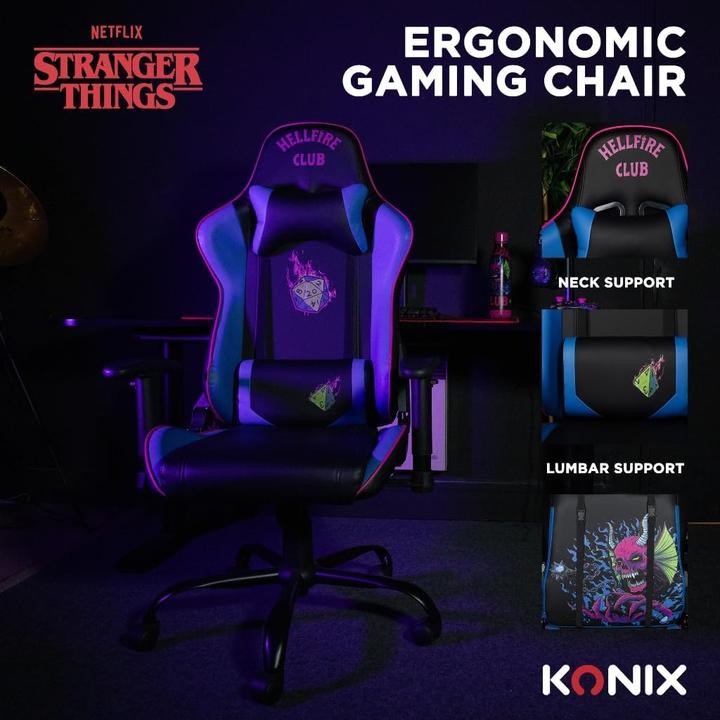 Actual product image Konix Fauteuil gaming Stranger Things