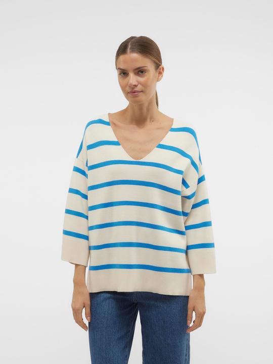 Produktbild Vero Moda V-Ausschnitt Tief angesetzte Schulter Pullover Strickpullover (L)