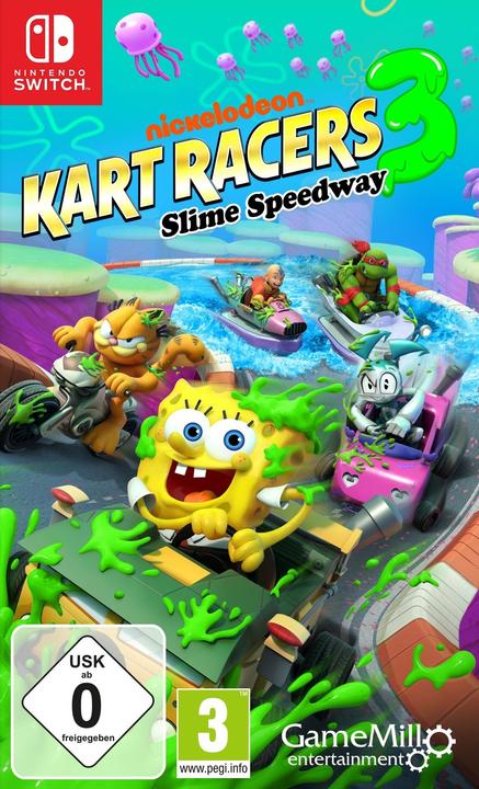 Productafbeelding GameMill Entertainment Nickelodeon Kart Racers 3: Slime Speedway (Switch, DE)