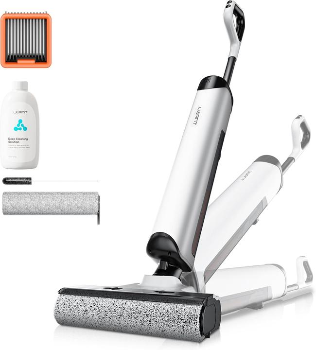 Actual product image Uwant D500 Nass Trockensauger,Abwassertanks-Desodorierung,180° Flat, 17000Pa,Verwicklungsfreies,IPX6 (Vacuuming + mopping)