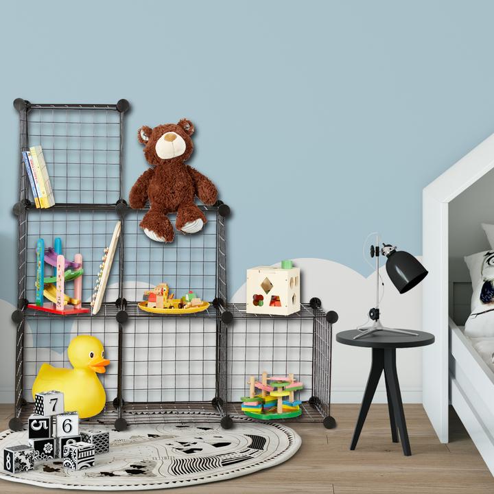 Immagine prodotto Relaxdays Scaffale componibile griglia 6 scomparti