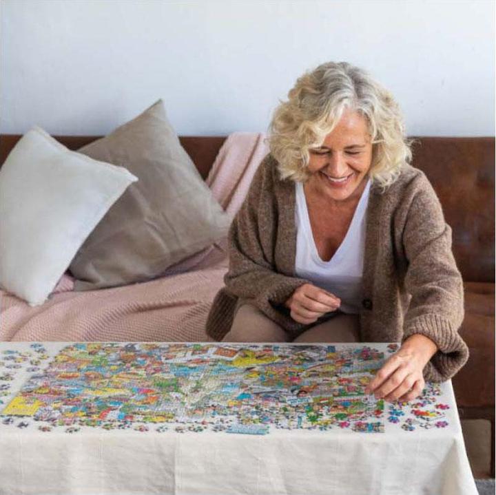 Produktbild Jumbo Die Winterspiele (1000 Teile)