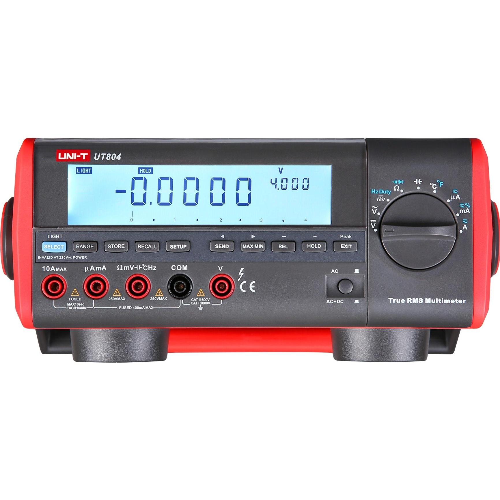 Uni-T, Multimeter, Tischmultimeter UT804, True RMS