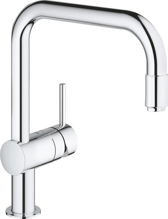 Grohe Miscelatore monocomando per lavello MINTA 1/2inch, bocca a U cromata