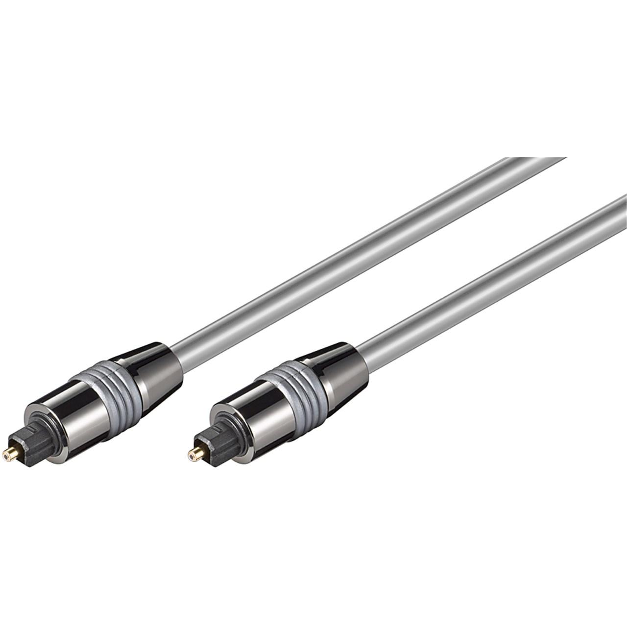 Goobay Toslink-Kabel (1 m, Optisch), Audio Kabel