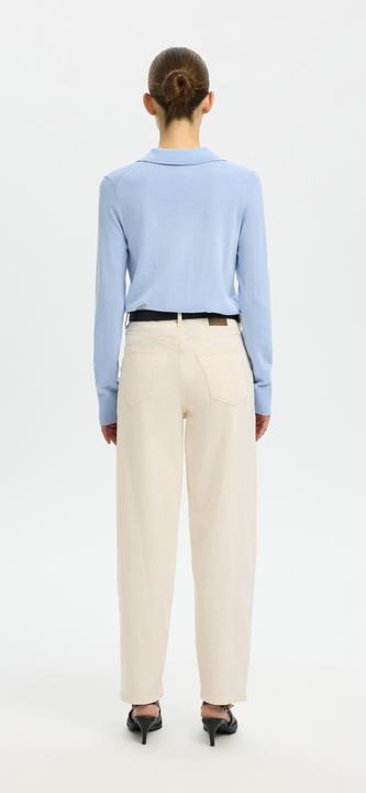 Produktbild Selected Slfthea Ls Knit Merino Collar Neck Noos (S)