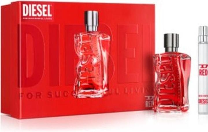 Actual product image Diesel D Red 50 Ml - Men's Fragrance (Eau de toilette, 50 ml)
