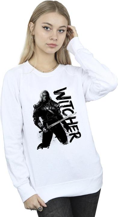 Immagine prodotto Netflix The Witcher Sketch Geralt Felpa Donna (S)