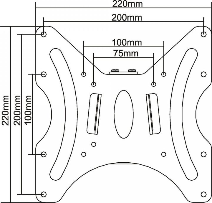 Image du produit InLine Support mural pour écran plat (Mur, 30 kg, 23" - 42")