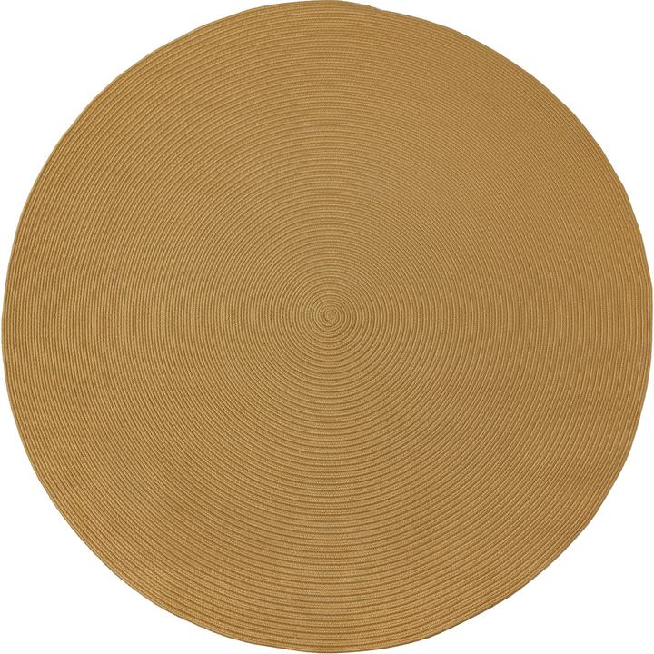 tectake Tapis tressé Raya en aspect jute,pour intérieur et extérieur (160 cm)
