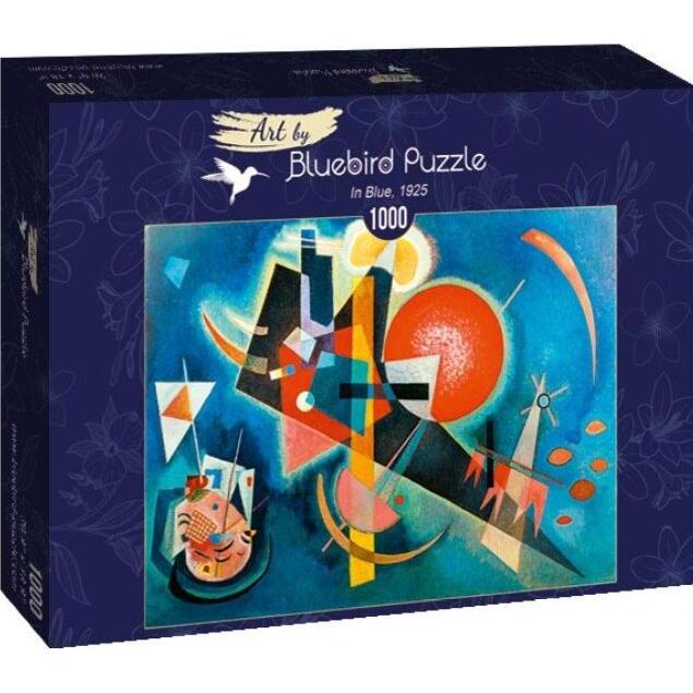 Bluebird Puzzle 1000 pieces Kandinsky - In Blue, 1925 (1000 Teile)