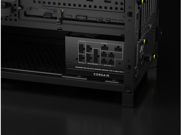 Actual product image Corsair RM850x Shift Strmforsyning - 850 Watt - 140 mm - ATX 3.1 - 80 Plus Gold certified (850 W)