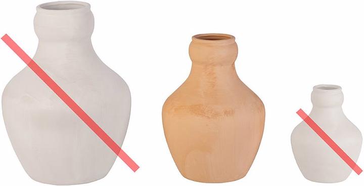 Actual product image Royal Gardineer Set of 3 terracotta watering balls for garden beds, 3 liters (Irrigation balls)