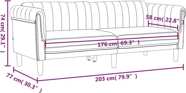 Actual product image vidaXL Sofagarnitur (Upholstery set)
