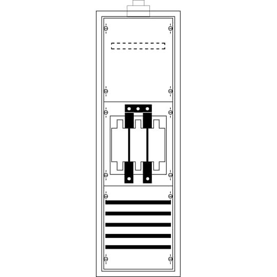 Thumbnail - Striebel & John, Verteilerschrank Zubehör, ABB 2CPX052478R9999 CZE32 seitl.6 RE Einspeiseschrank