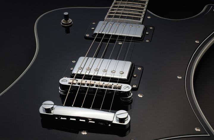 Produktbild Hagstrom E-Gitarre, Fantomen, Black Gloss (E-Gitarre, Mahagoni)