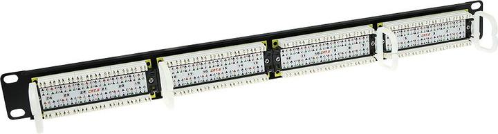 Actual product image ACT Patchpanel 24-ports unshielded 45° CAT6 PATCHPANEL 24P UTP C6 45GR