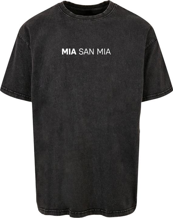 Actual product image FC Bayern München Mia San Mia Acid Washed Heavy Oversize Tee - 111613 (M)