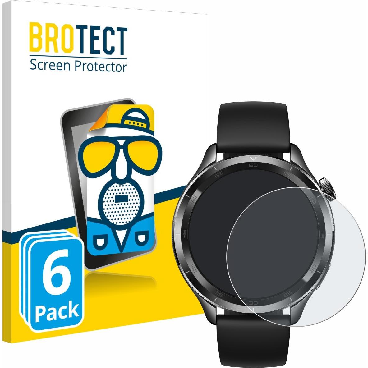 BROTECT Entspiegelungsfolie Displayschutz Displayschutzfolie Folie Matt, Smartwatch Schutzfolie, Grau