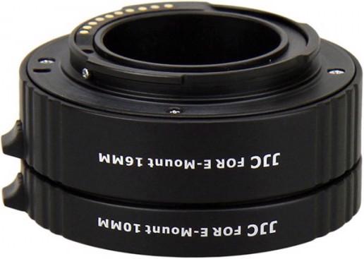 Image du produit JJC Kit tube allonge bague macro 10/16mm pour Sony E-mount