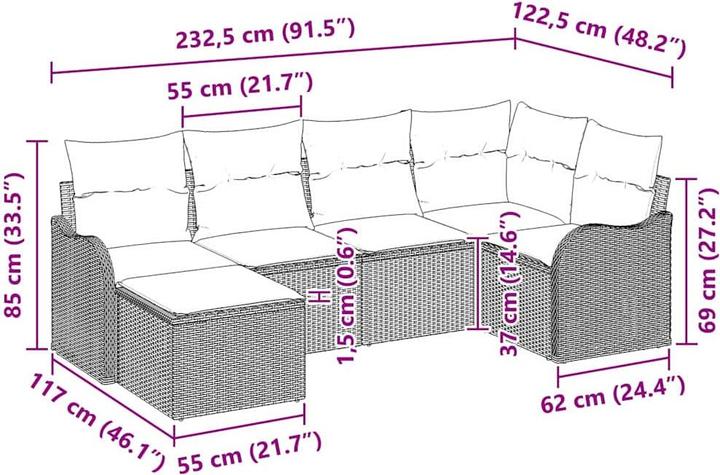 Produktbild vidaXL Fernanda