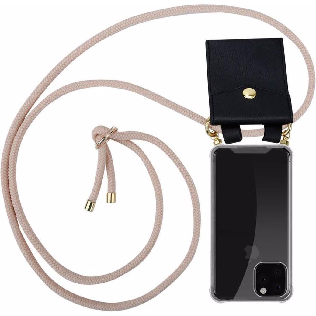 Cadorabo TPU Handy Kette GOLD Cover, Handykette, Rosa