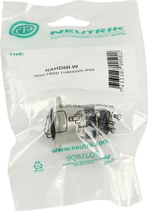 Produktbild Neutrik Video- / Audio-Adapter (HDMI, 3.10 cm)