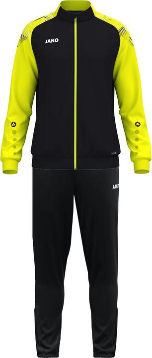 Black, Neon Yellow
