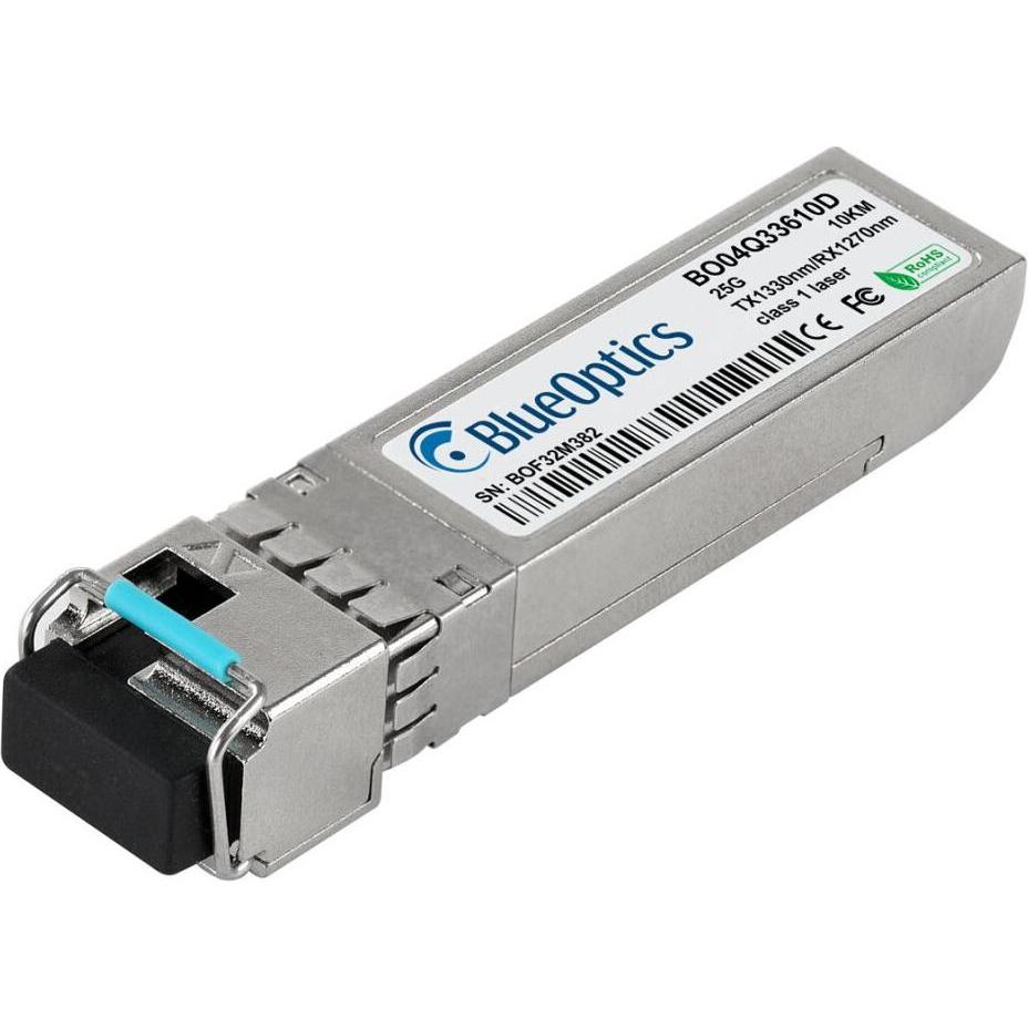 Thumbnail - BlueOptics Bidi SFP28 Transceiver 25GBASE-BX-D 10KM, Transceiver, Silber