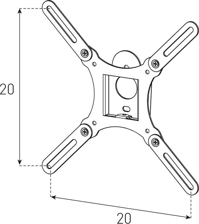 Image du produit Sonorous Surefix 211 (Mur, 37", 25 kg)