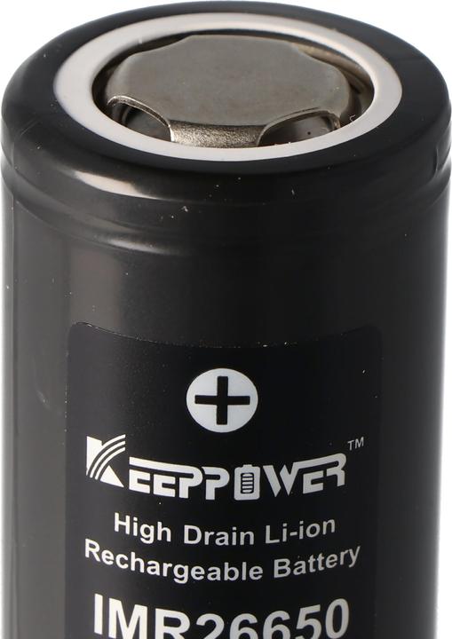 Produktbild Keeppower Akku IMR26650 - 15A (26650, 5200 mAh)