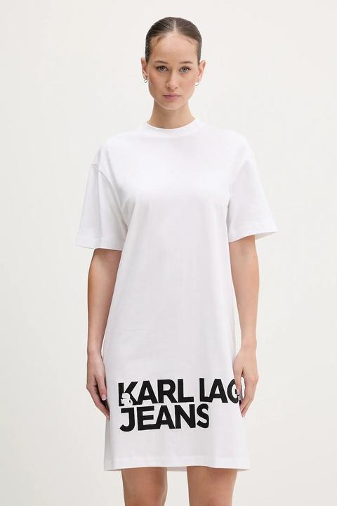 Produktbild Karl Lagerfeld Logo-Tee-Kleid (XS)