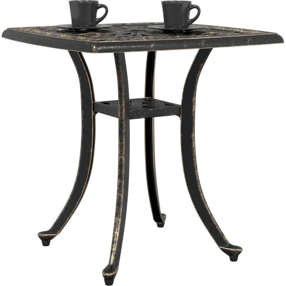 Thumbnail - VidaXL, Gartentisch + Balkontisch, Gartentisch Bronzen guss (53 cm)