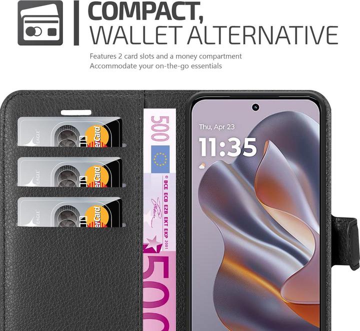 Actual product image Cadorabo Case for Motorola MOTO Edge 50 Neo with Stand function (Motorola Edge 50 Neo)