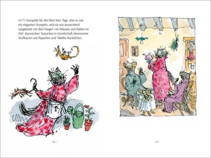 Produktbild Die Geschichte der gestiefelten Kitty (Deutsch, Beatrix Potter, Quentin Blake, Sabine Erbrich, 2017)