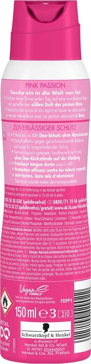 Produktbild Fa Pink Passion (Spray, 150 ml)