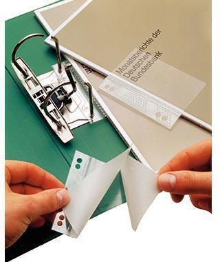 Produktbild Veloflex Heftstreifen Doppelheftfix Masse: 6 x 10 cm (B x H) Werkstoff: Polypropylen