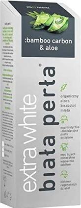 Extra White Whitening Toothpaste Bamboo Carbon & Aloe 75Ml (75 ml)