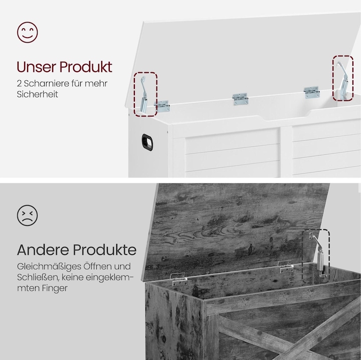 Image du produit Vasagle Truhe (100 cm)