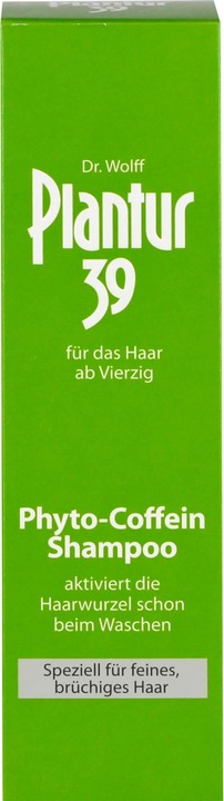 Image du produit Plantur 39 Shampooing à la caféine (250 ml, Shampoing liquide)