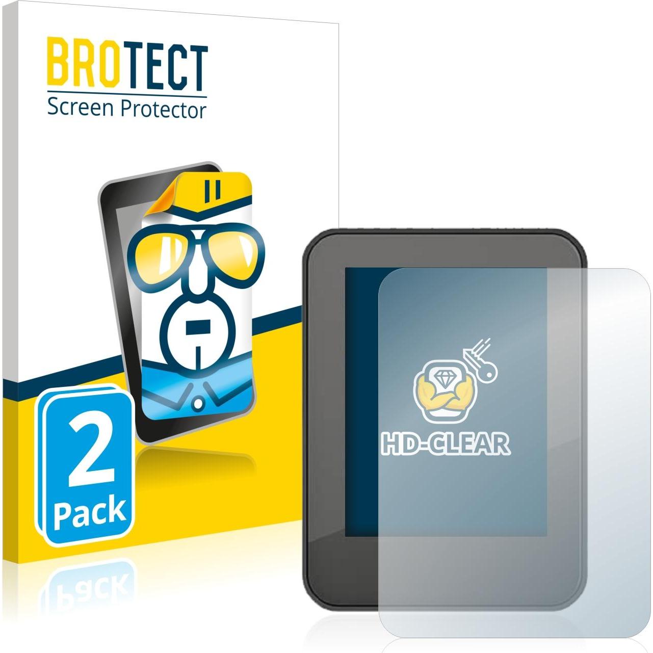 BROTECT, Fahrzeug Navigation Zubehör, Schutzfolie Displayschutz Klar