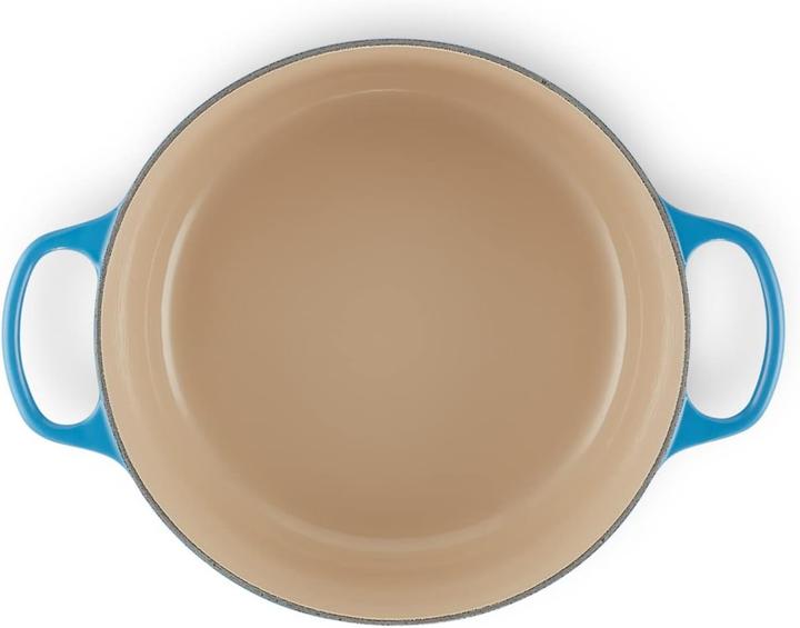 Produktbild Le Creuset Azure (Bräter + Schmortopf, Emaille, Gusseisen, 28 x 18.40 cm)