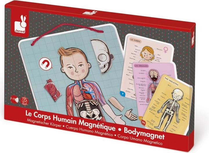Produktbild Janod Magnetischer Körper (Deutsch, Englisch, Französisch, Italienisch, Spanisch)