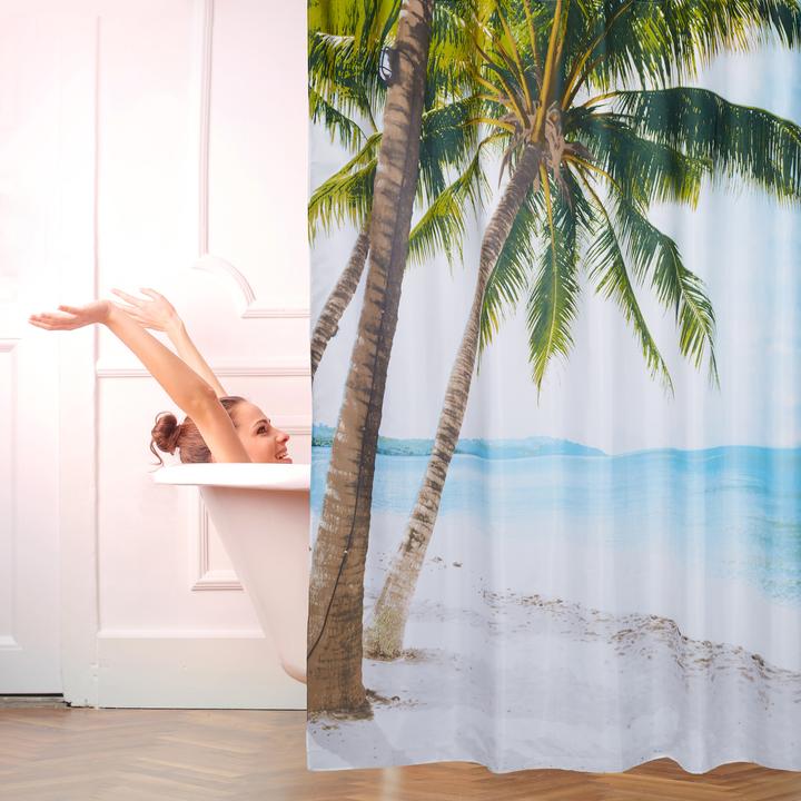 Produktbild Relaxdays Duschvorhang (180 x 180 cm)