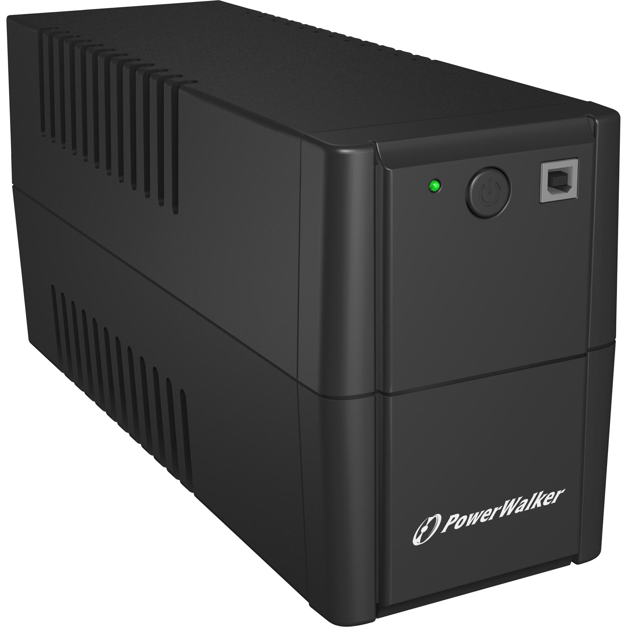 Powerwalker USV VI 850 SH IEC LINE-INTERACTIVE 850VA 4X IEC C13 USB-B (850 VA, 450 W, Line-Interaktiv USV), USV