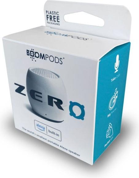 Image du produit Boompods Zero Talk Haut-parleur Bluetooth® Amazon Alexa directement intégré, mains libres, antichoc, W... (5 h, Fonctionnement sur batterie)