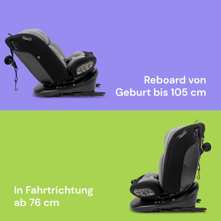 Produktbild Booboo Safety Lissabon (Reboarder, ECE R129/i-Size Norm)