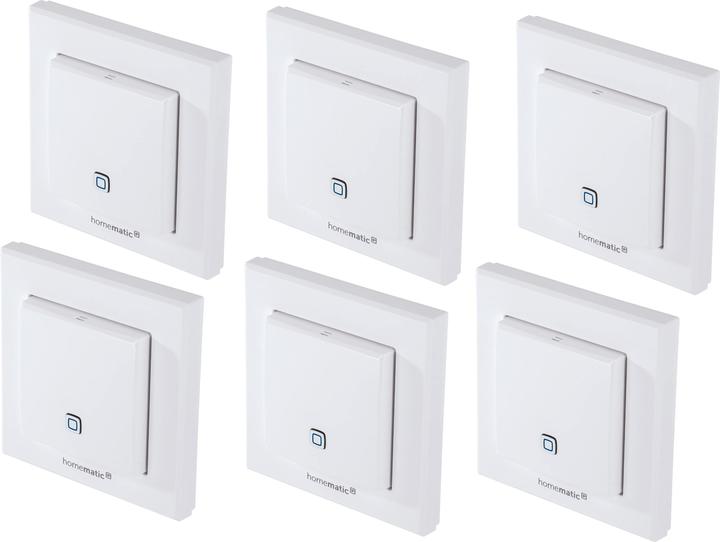 Produktbild Homematic IP Smart Home 150181A0, Temp. und Luftfeucht. Sensor, 6 Stück