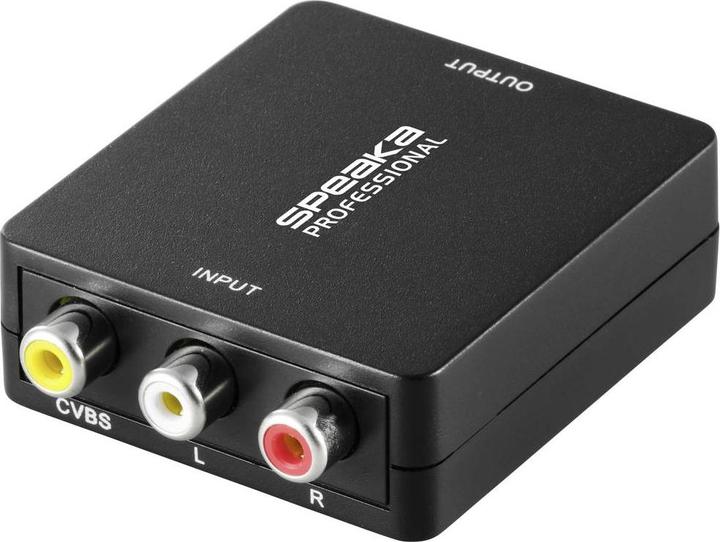 SpeaKa Professional AV converter (Video Switch, Audio Switch)