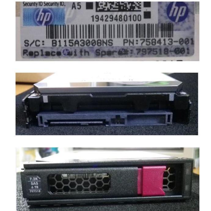 HPE DRV HD 6TB 6G 7.2K 3.5 SAS MDL (6 TB, 3.5"), Festplatte